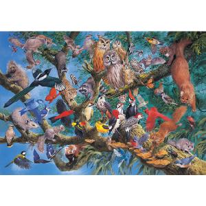 Grovely Jigsaws James Hamilton Grovely Puzzles Temperate Forest Tree Tops 1000 Piece Jigsaw Puzzle