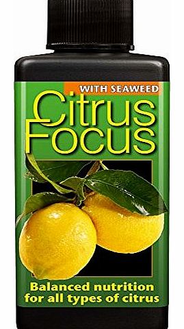 Growth Technology Ltd Citrus Focus Balanced Liquid Concentrated Fertiliser 100ml