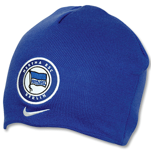 07-08 Hertha BSC Berlin knitted hat - blue