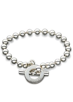 Gucci Boule Silver 18cm Bracelet YBA01029400118CM