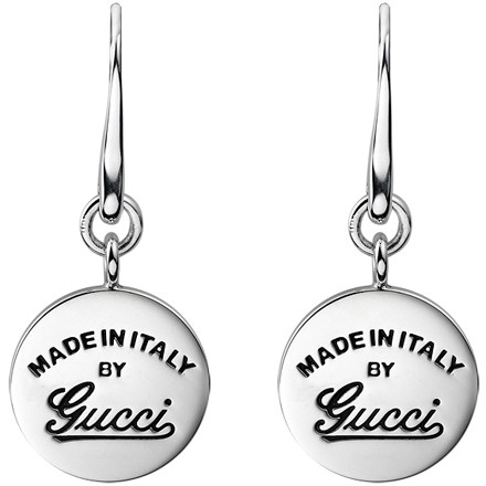 Gucci Craft Silver Drop Earrings YBD311091001