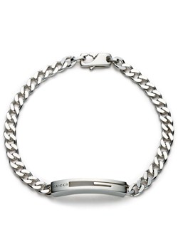 Gucci Gourmette Silver G 18cm Chain Bracelet