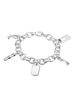 Gucci Silver Charm Bracelet