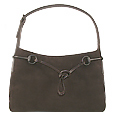Suede and Leather Handbag