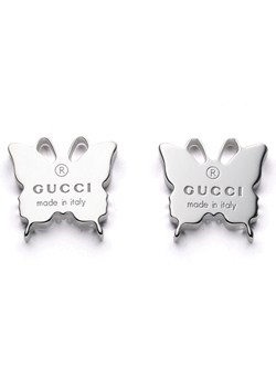 Gucci Trademark Silver Butterly Earrings