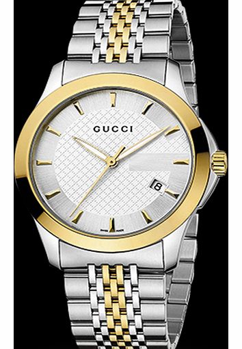 Gucci YA126409 Timeless Bi-Colour Gents Watch