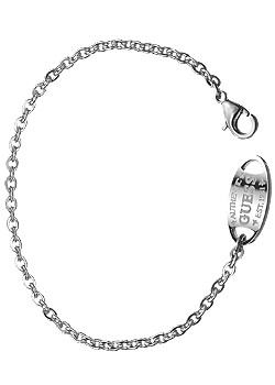 Guess Jewellery Guess Ladies Steel Oval Tag Bracelet USB11007