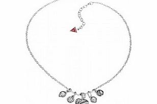 Guess Ladies Bead Cluster Necklace
