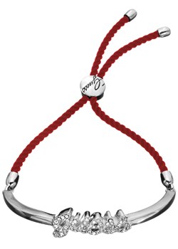 Guess Red Cord Friendship Bracelet UBB81133