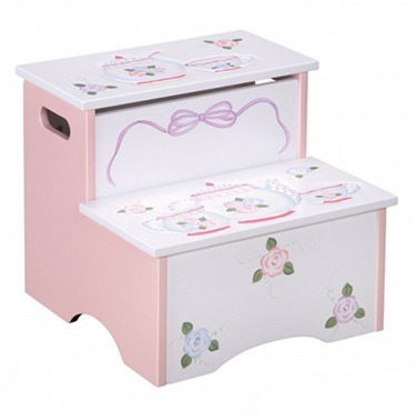 Guide Craft Fancy Tea Party Storage Step-Up