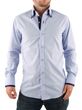 Blue Westwood Collar Shirt