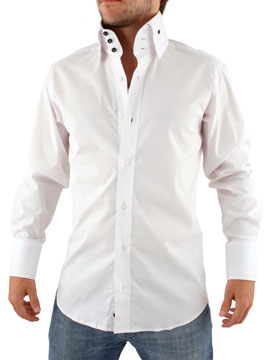 White Westwood Collar Shirt