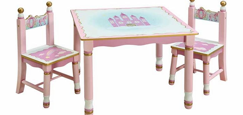 Princess Art Table  Chairs Set