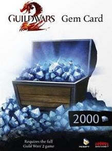 Guild Wars 2-NC Soft, 1559[^]30025-DIGITAL Guild Wars 2 2000 Gems Card