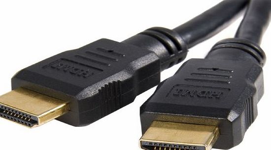 - 5m 5 Metre HDMI to HDMI Cable Wire Lead Gold Connector Fast 1.4 Version High Speed With Ethernet Gold Connectors Cable for All Brands including Sony, Panasonic, Samsung, JVC, LG, Sh