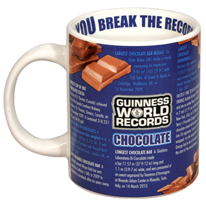 GUINNESS World Records Mug - Chocolate Records