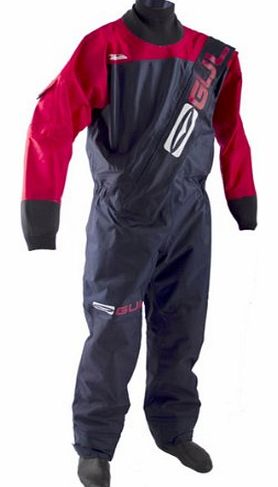 *2014 Gul Gamma Junior Drysuit Navy/Red GM0356 Size-- - Junior Large