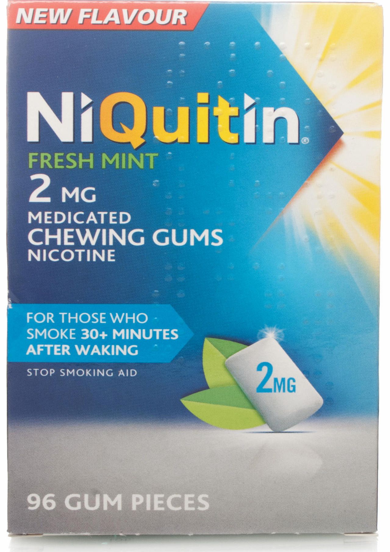 NiQuitin Gum 2mg - Fresh Mint