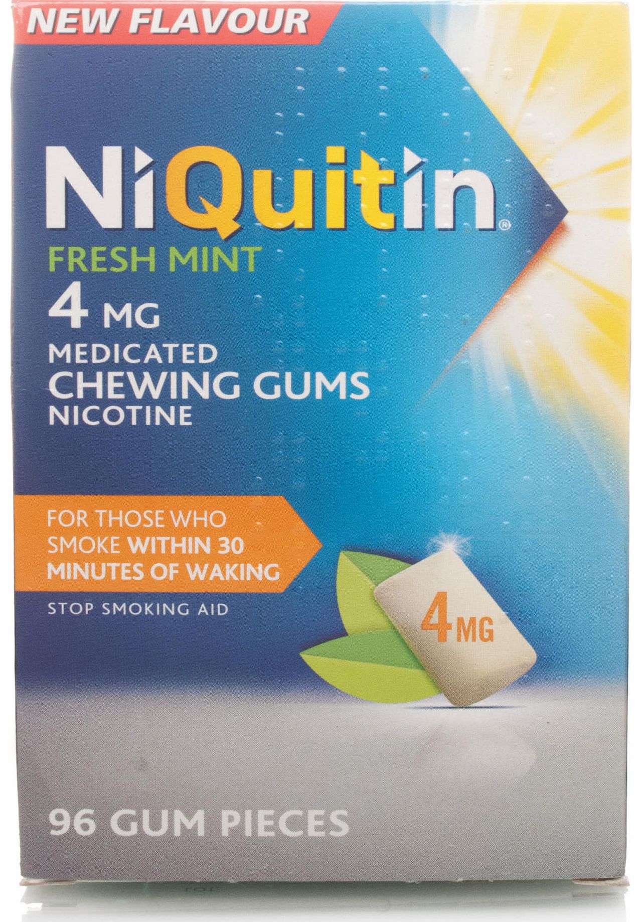 NiQuitin Gum 4mg - Fresh Mint