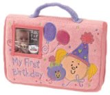 Gund Baby Gund My First Birthday Girl Soft Photo Album