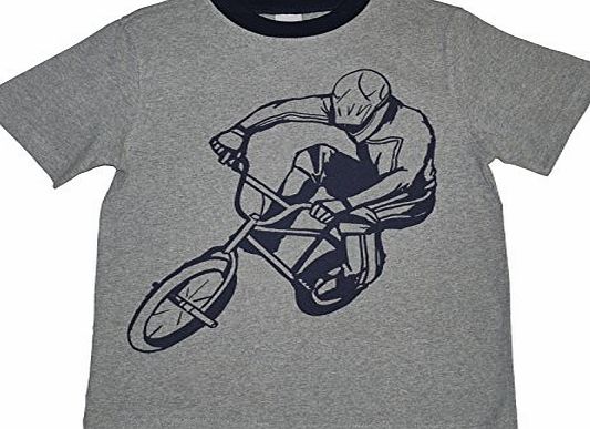 Gymboree Boys Cotton Summer T-Shirt Top BMX 5 Years