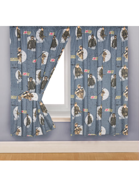 H.M Armed Forces H.M. Armed Forces 54 Drop Curtains
