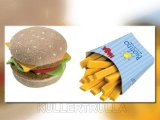 Haba Fabric Hamburger and French Fries