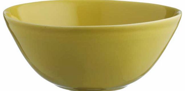 Evora Yellow Cereal Bowl