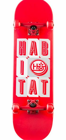 Habitat Headline Stacked Skateboard - 7.75 inch