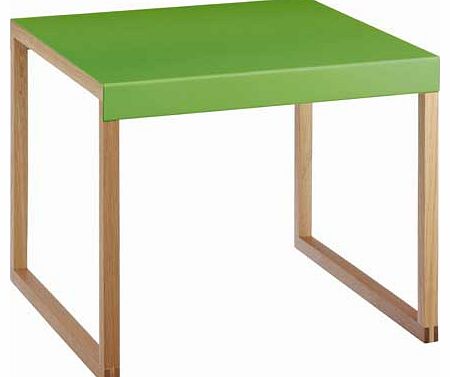 Habitat Kilo Metal Side Table - Leaf Green