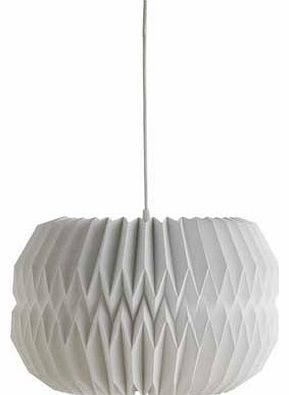 Kura White Paper Shade - White