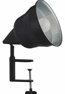 Photographic Black Mini Clamp Lamp