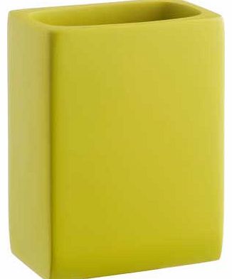 Habitat Poli Bathroom Beaker - Saffron Yellow