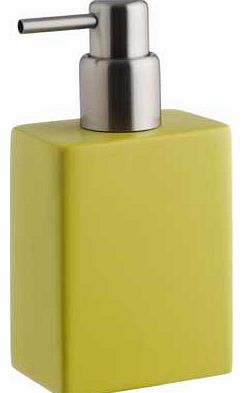 Habitat Poli Soap Dispenser - Saffron Yellow