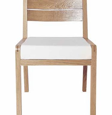 Habitat Radius Dining Chair - Oak