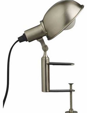 Tommy Clamp Lamp - Silver