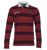 Hackett Red Rugby Shirt