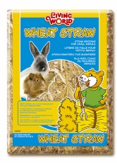Living World Wheat Straw 75Ltr