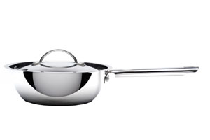 Hahn 24cm Non-Stick Chefs Pan And Lid E5