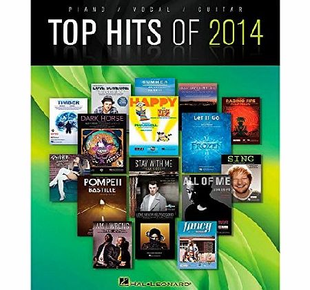 Top Hits Of 2014: PVG Songbook. Sheet Music for Piano, Vocal amp; Guitar