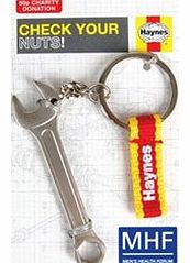 Haynes Wrench Keyring - Check Your Nuts! donation to Mens Health Forum