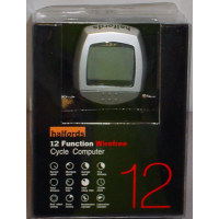 Halfords 12 Function Wirefree Cycle Computer