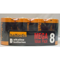 Halfords D Batteries Megapack