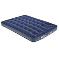 Double Flock Airbed With Built In Pump