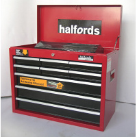 Halfords Professional 9 Drawer Ball Bearing Chest