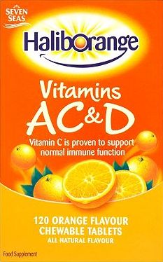 Haliborange, 2041[^]10001454 AC D Tablets - 120 10001454