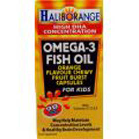 Haliborange Chewy Orange Omega 3 Capsules 90 Caps
