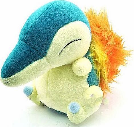 Pokemon Diamond And Pearl Plush Toy - 7`` Cyndaquil Soft Toy Doll