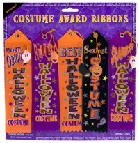 Halloween Costume Award Ribbons multi-pack