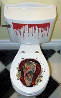 Halloween Toilet Seat Grabber